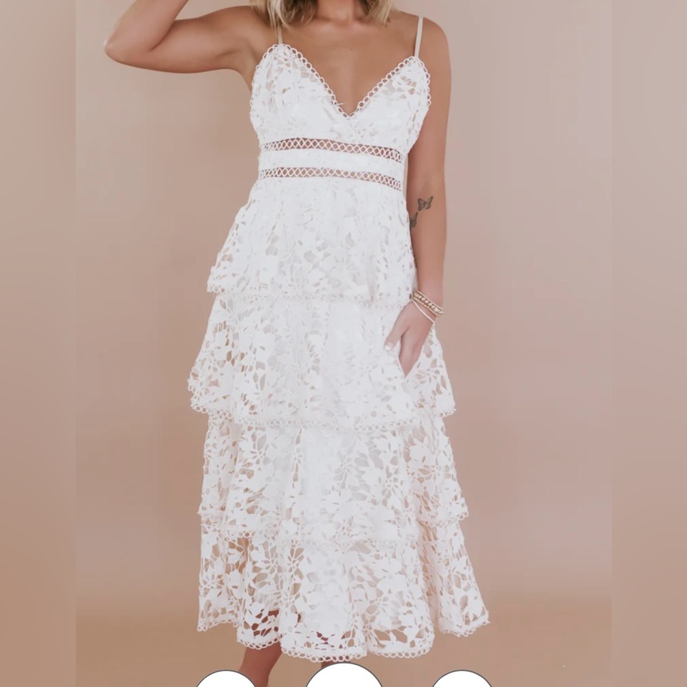 Birdy Grey White Dress